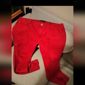 Vintage, red Rock and Run skinny jeans Size 38